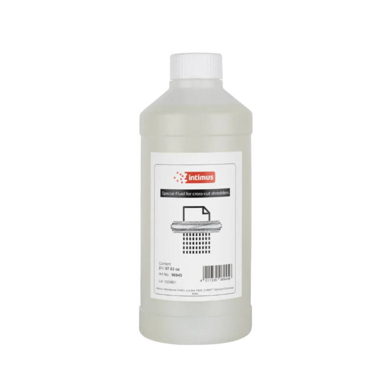 Huile spéciale destructeurs lubrifiant - Bidon de 2 Litres
