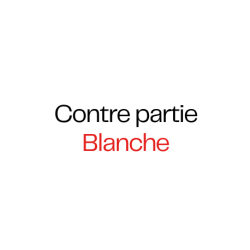 Contre partie Blanche