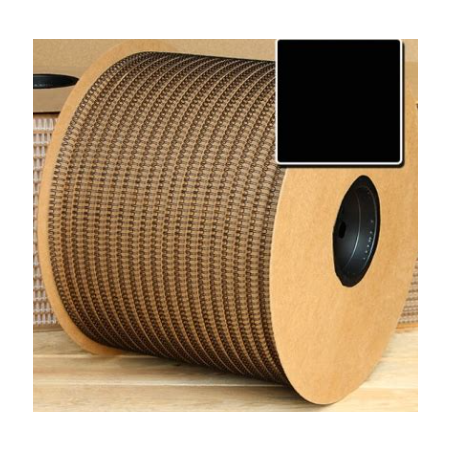 BOBINE Anneaux métalliques Pas 3:1 Ø 8.0mm - NOIR